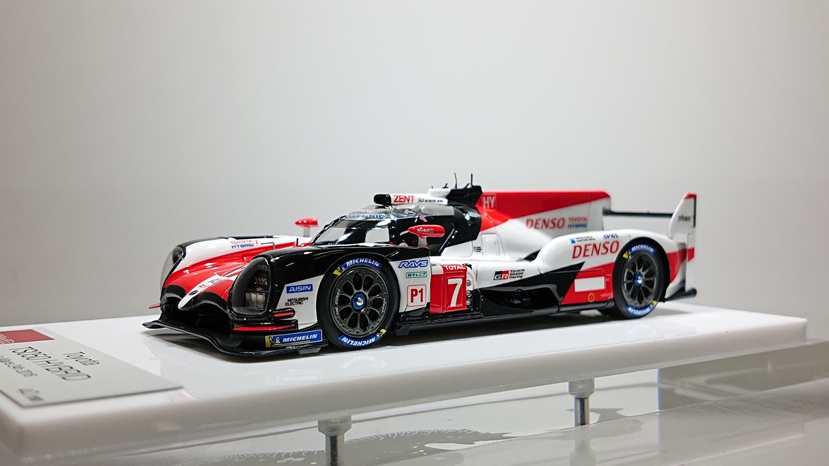 EIDOLON 1/43 TOYOTA TS050 HYBRID 2018 2nd No. 7 Limited 100pcs.