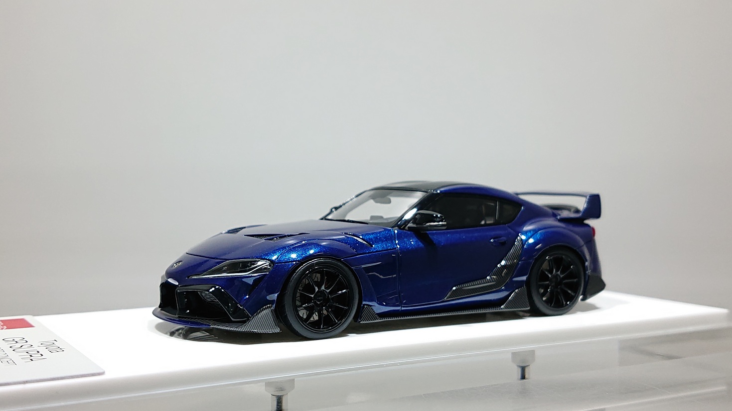 EIDOLON 1/43 TOYOTA GR SUPRA TRD 3000GT CONCEPT 2019 Deep Blue