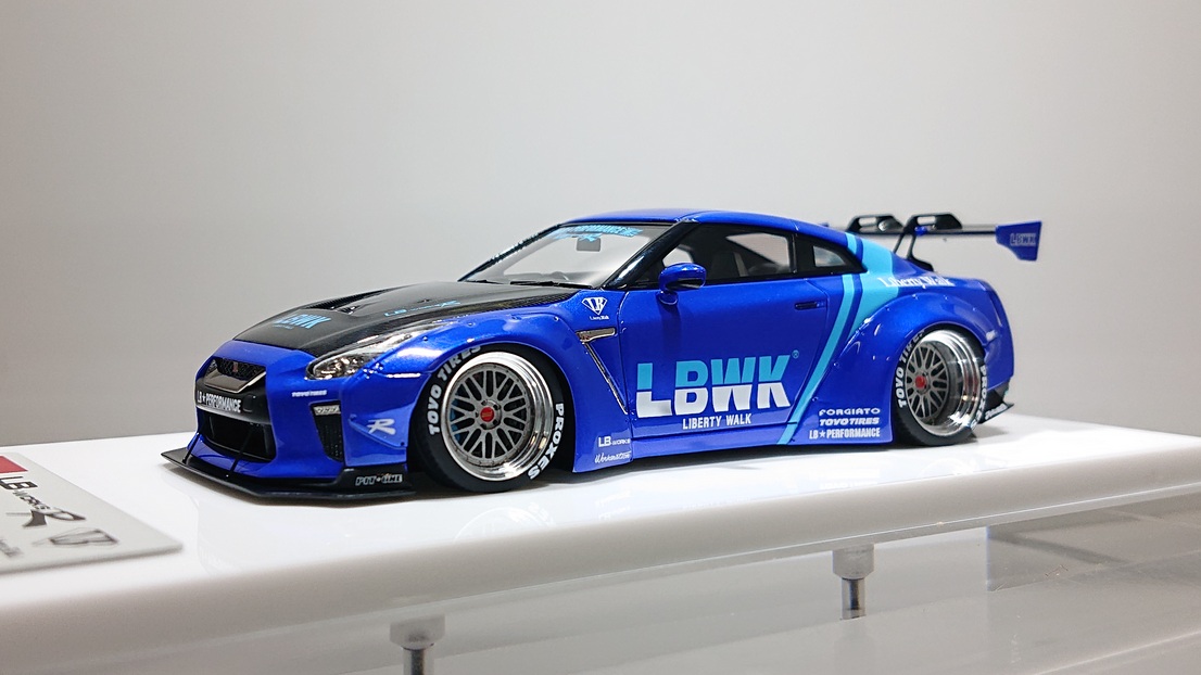 EIDOLON LB☆WORKS GT-R Type1.5 GTウイング - ミニカー