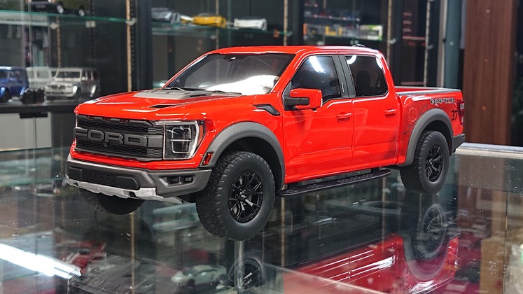 GT Spirit 1/18 Ford F-150 Raptor 2022 (Orange)