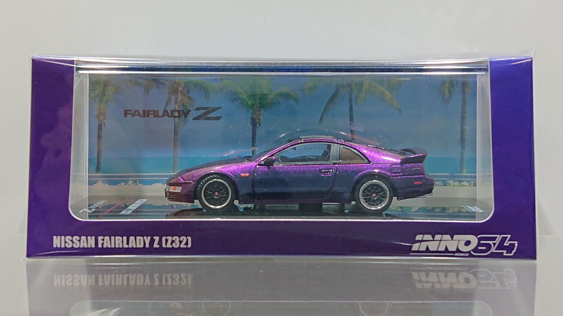 INNO Models 1/64 Nissan Fairlady Z (Z32) Midnight Purple II Hong 