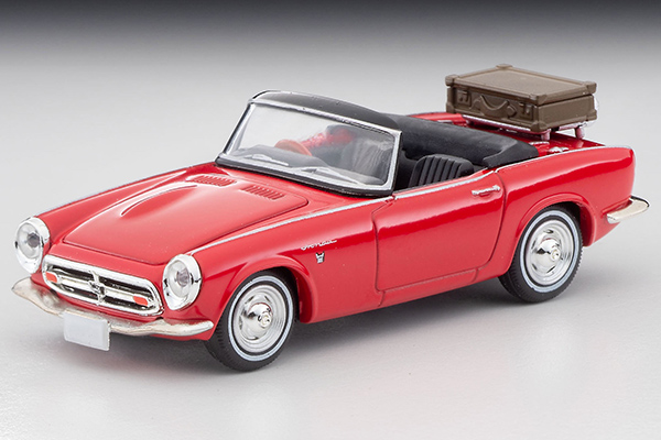 TOMYTEC 1/64 Limited Vintage Honda S800 Open Top (Red)