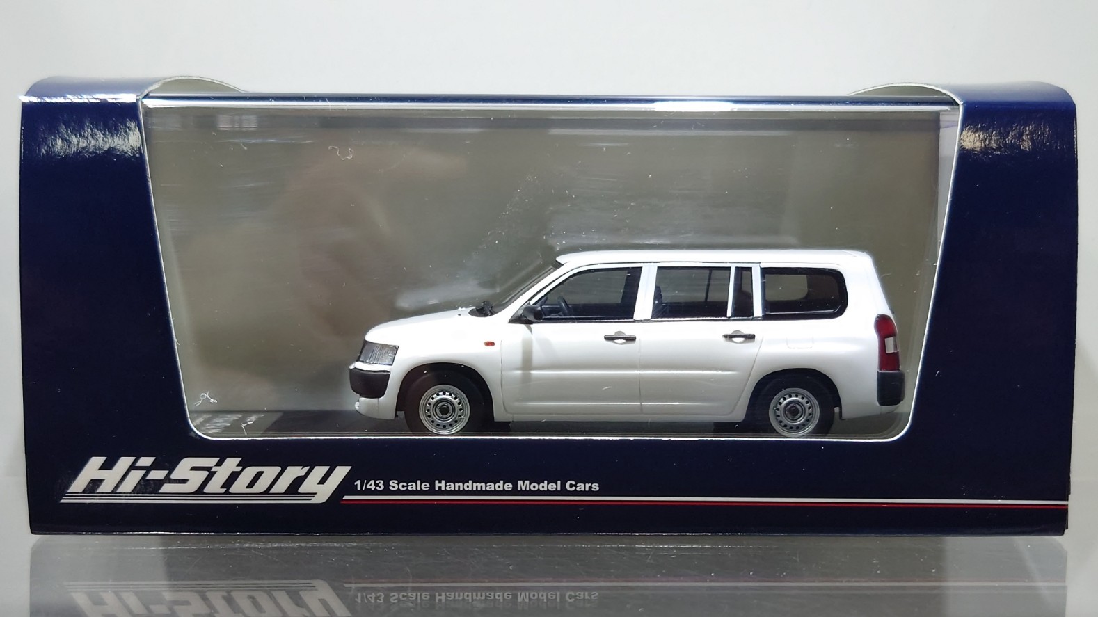 Hi Story 1/43 Toyota PROBOX DX Comfort Package (2010) White