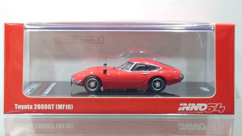 INNO Models 1/64 Toyota 2000GT Solar Red