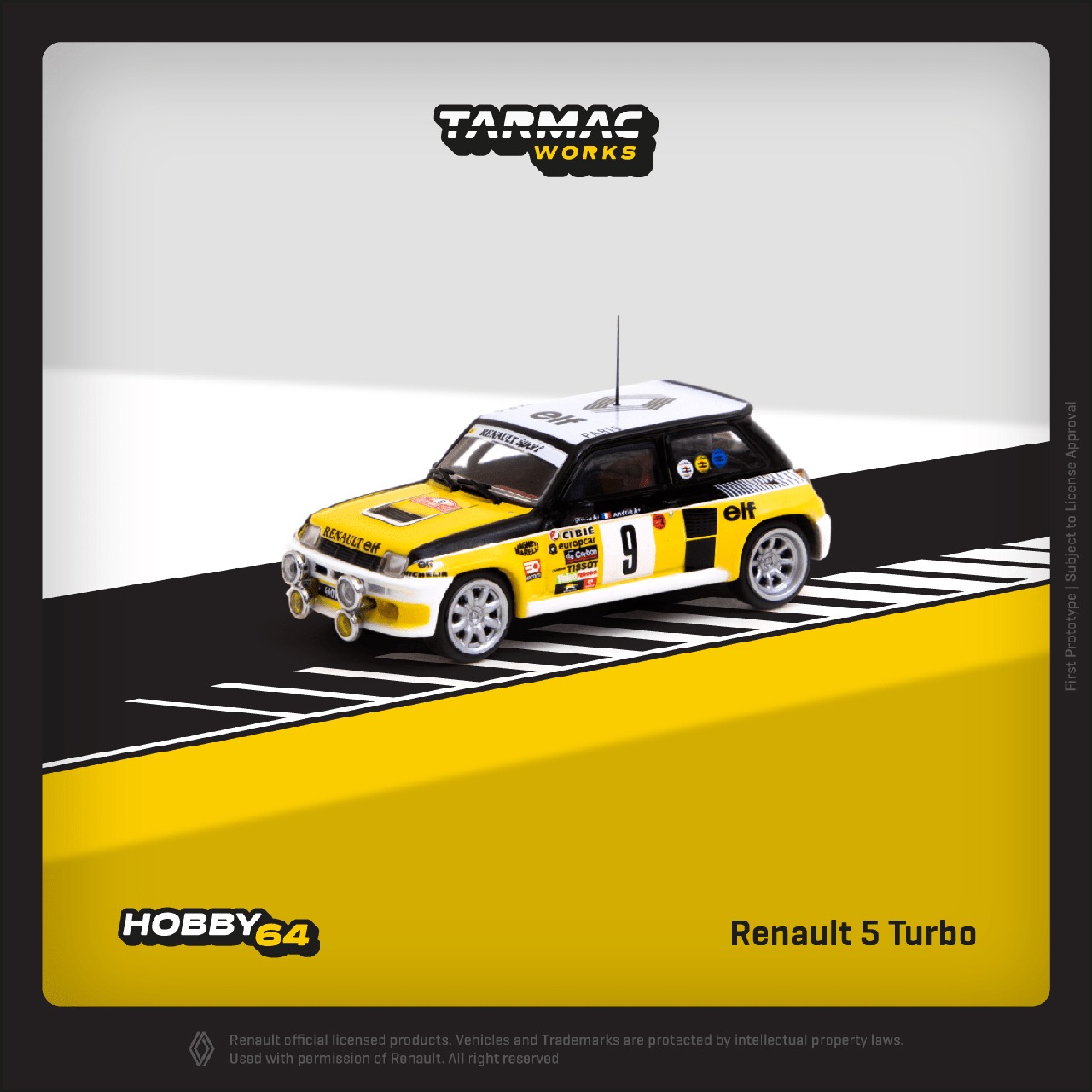 画像1: Tarmac Works 1/64 Renault 5 Turbo Monte Carlo Rally 1981 Winner (1)