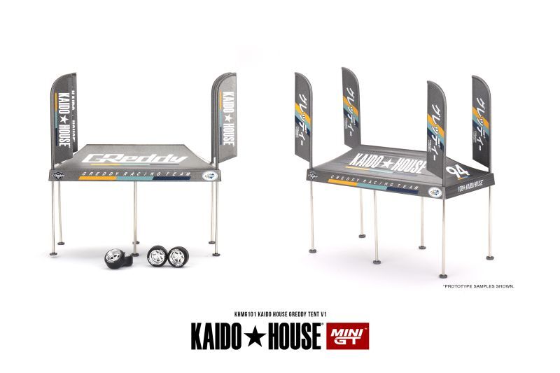 画像1: MINI GT 1/64 KAIDO HOUSE GReddy Tent V1 (1)