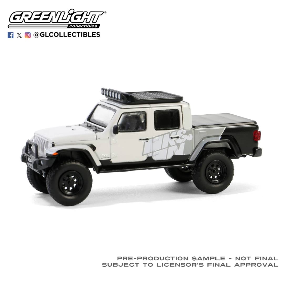 画像1: GREEN LiGHT EXCLUSIVE 1/64 2020 Jeep Gladiator - K&N Filters - 2019 SEMA Build (1)